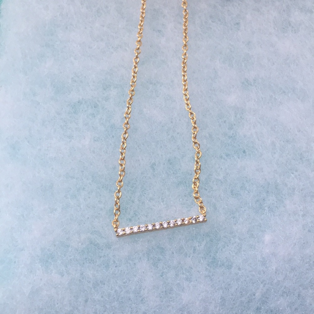 Gorjana bar necklace